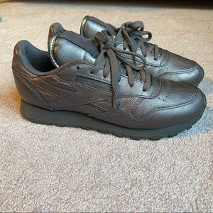 Reebok x FACE Metallic Classic Leathers